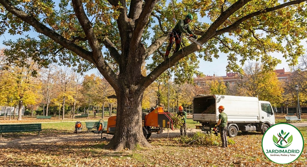 Arboricultura en Madrid