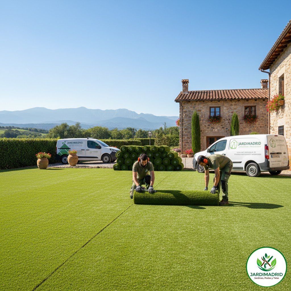 Césped Artificial en Colmenarejo