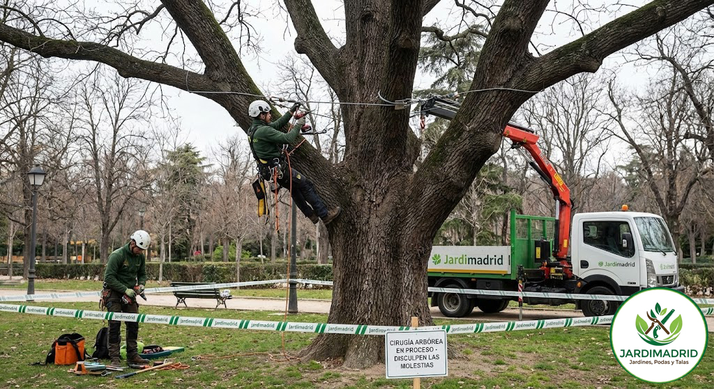 Cirugia Arbórea en Madrid