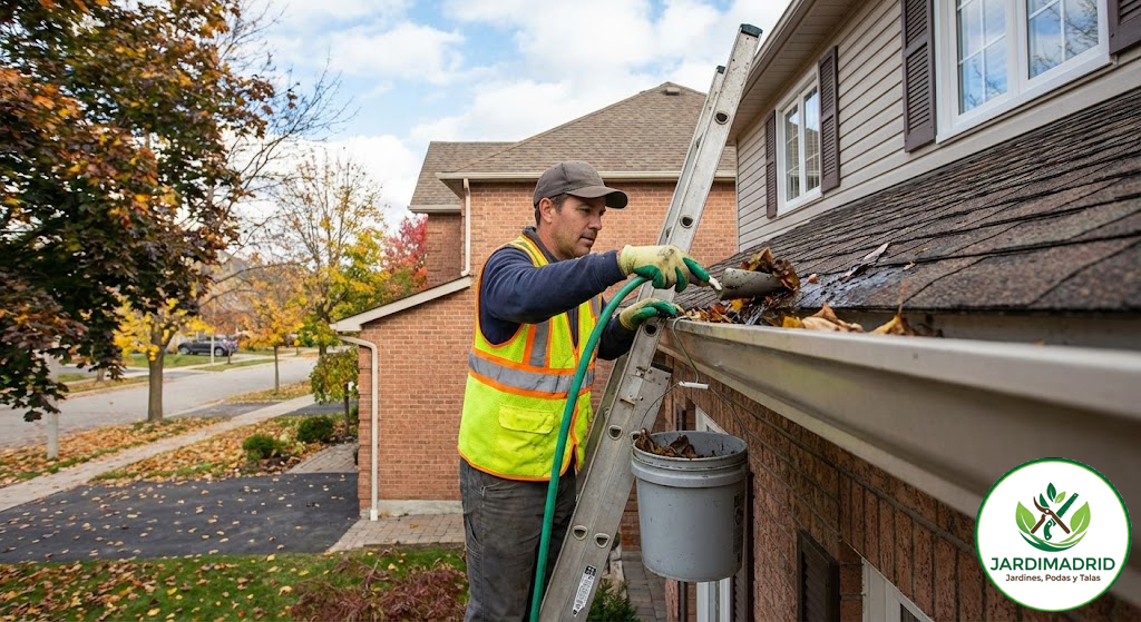 Limpieza de Canalones en Madrid