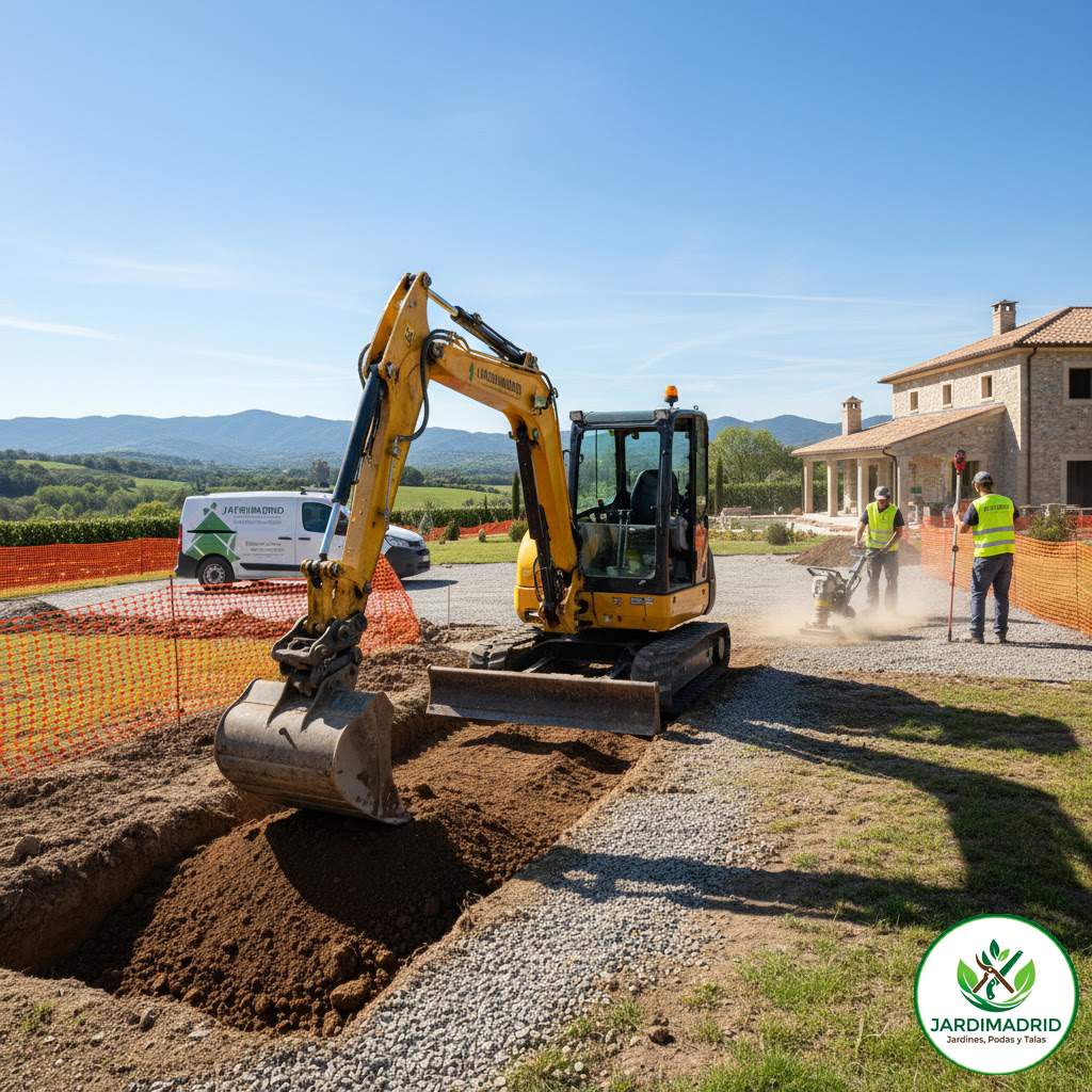 Movimiento de Tierras en Colmenarejo